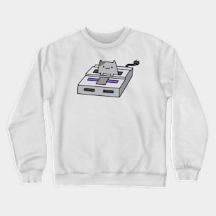 Super Game Cat Crewneck Sweatshirt